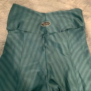 BumBum Bacana - Metallic Green Leggings